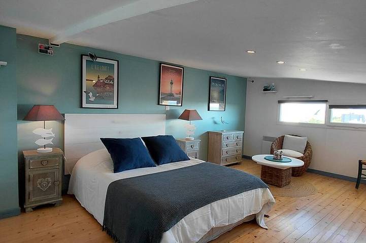 Gîte pour 6 personnes, avec balcon, animaux acceptés dans Plage de Kerfissien - 4