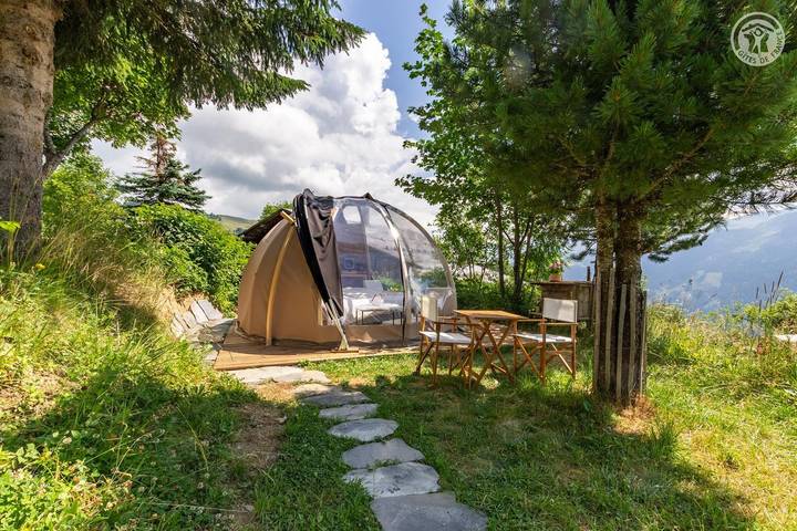 Chambre d’hôte pour 2 personnes, avec Terrasse et Jardin à Flumet