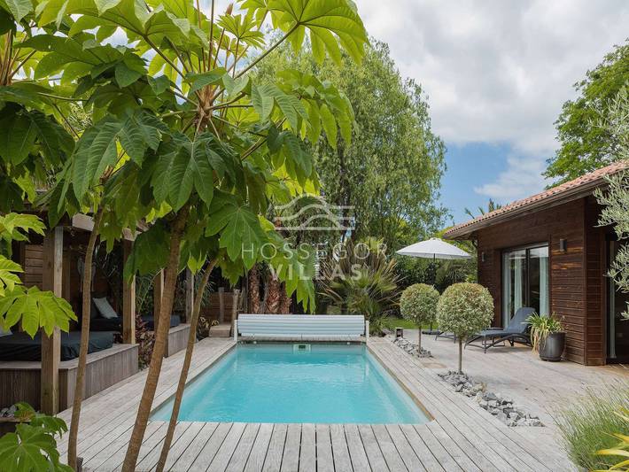 Gîte pour 6 personnes, avec Terrasse et Jacuzzi ainsi que Jardin et Piscine à Seignosse - 2