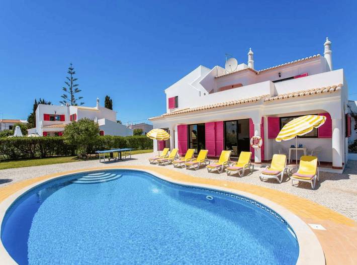 Casa rural para 9 personas, con vistas al mar además de jardín y piscina en Armação de Pêra (costa) - 3