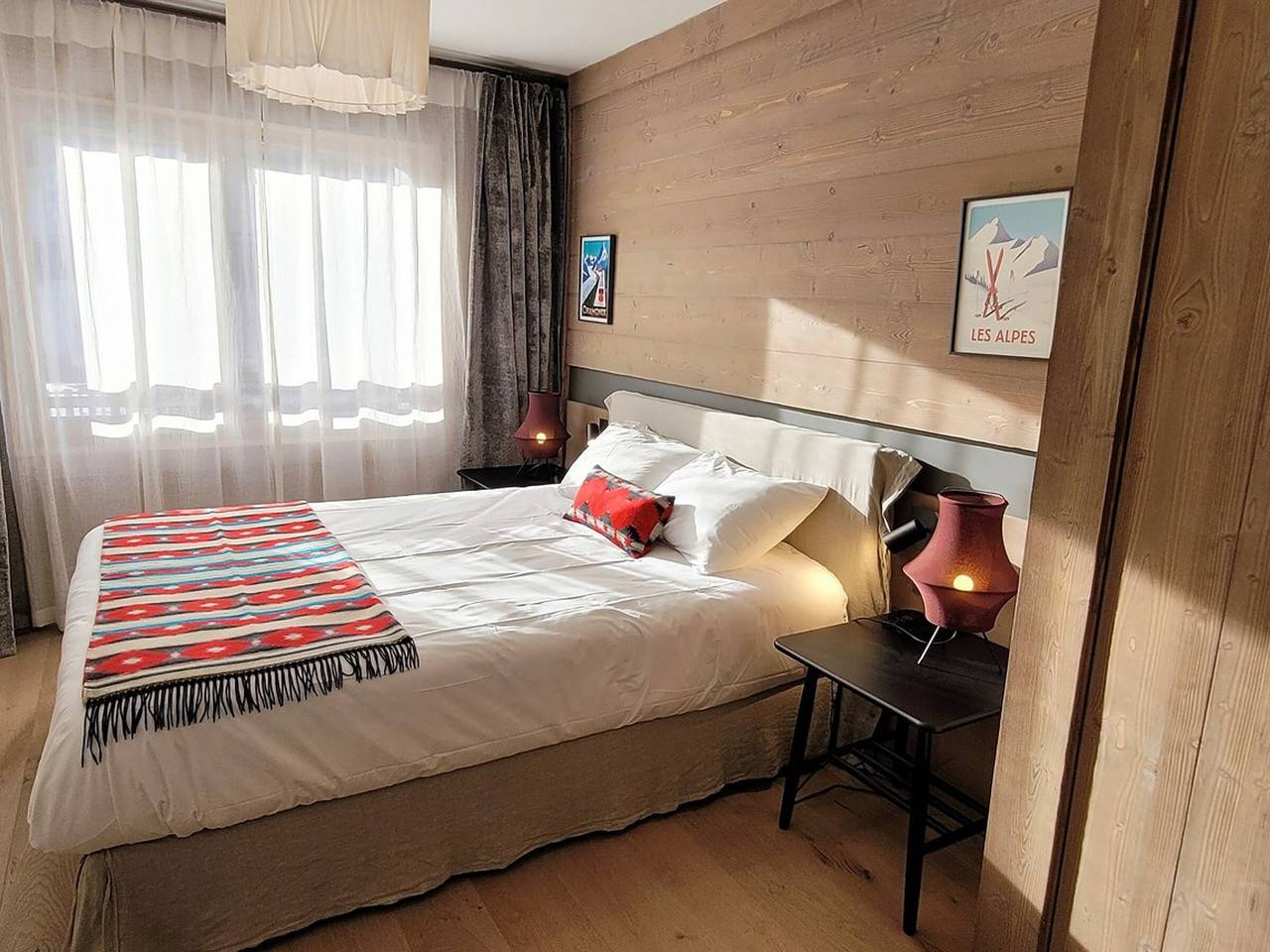 Apartamento entero, Apartamento céntrico y cómodo con gran terraza, Wifi, Parking, 8 personas in Les Gets, Les Portes du Soleil