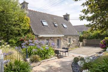 Strandhaus für 2 Personen, mit Garten, kinderfreundlich in der Bretagne