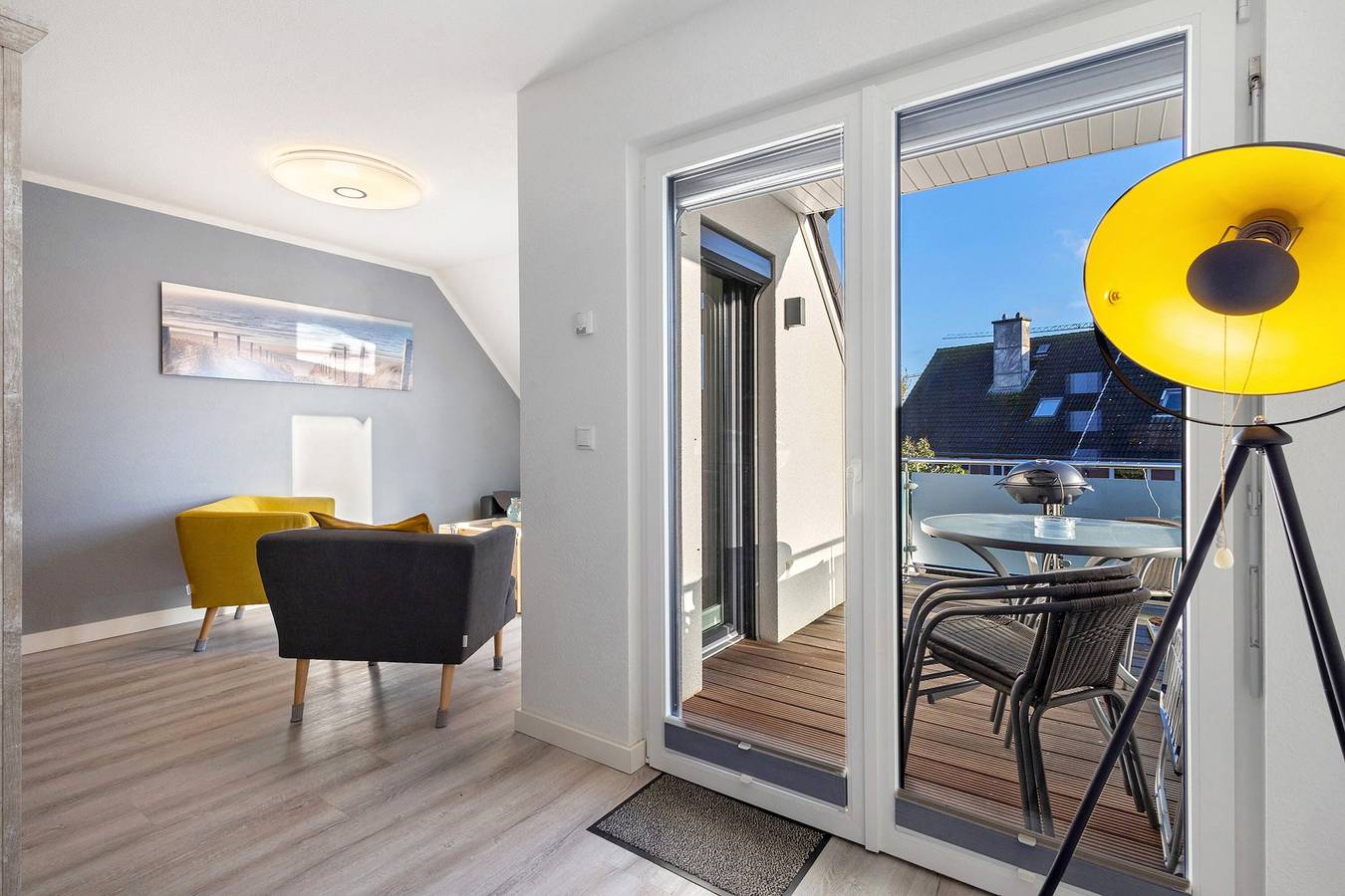 Ganze Wohnung, Ferienwohnung Wiesen" mit Balkon und Wlan in Grömitz, Ostholstein