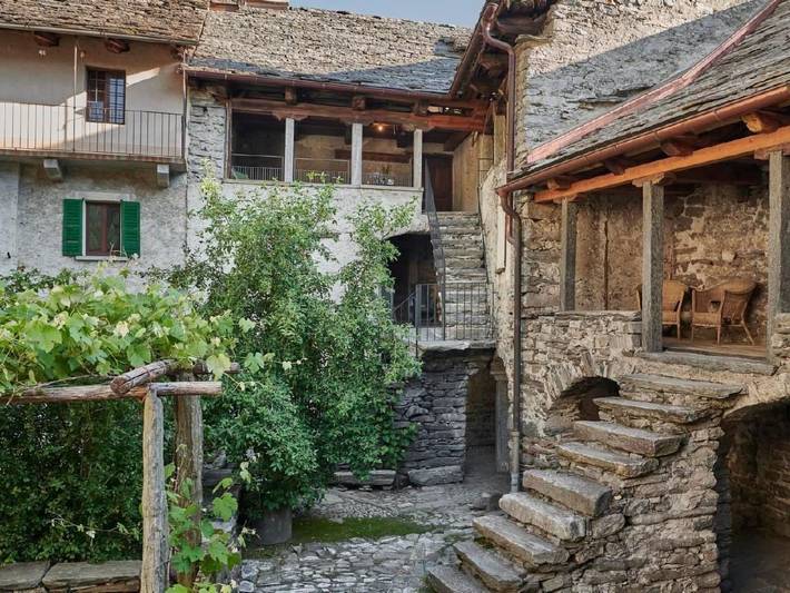Ferienhaus für 3 Personen, mit Terrasse und Ausblick