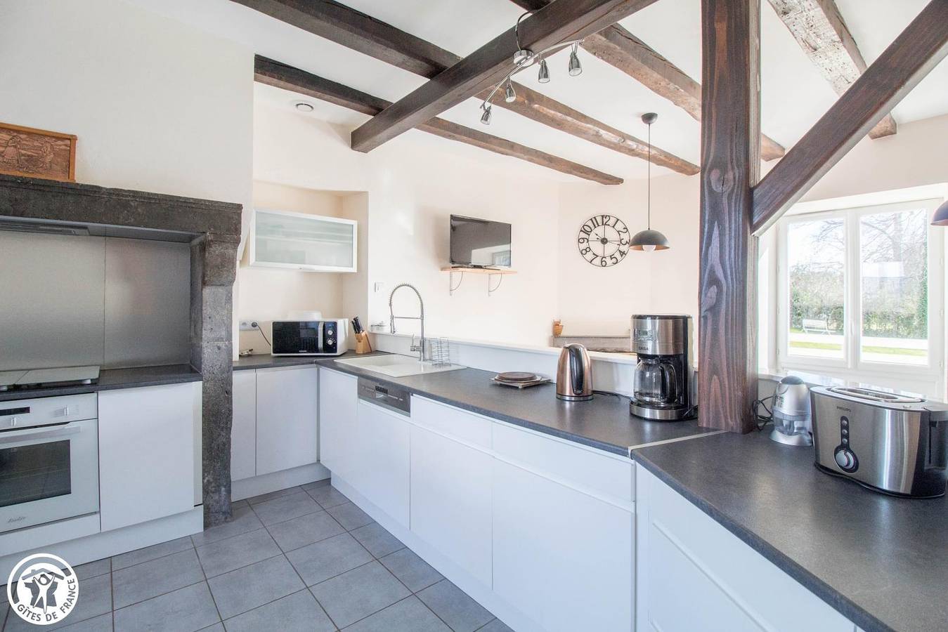 Gîte für 8 Personen mit Sauna in Avèze, Regionaler Naturpark Volcans d'Auvergne