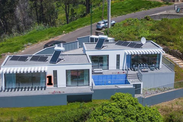 Bungalow für 4 Personen, mit Terrasse auf Madeira