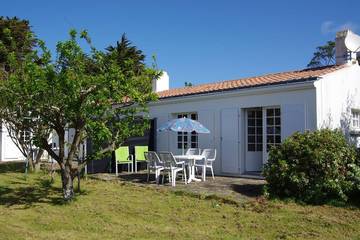 Gîte pour 2 personnes, avec jardin à l' Île d'Yeu