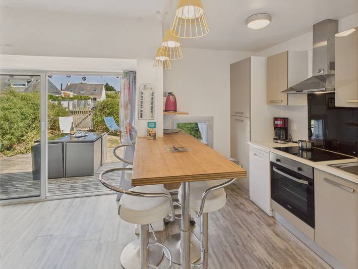 Gîte pour 4 personnes, avec terrasse et jardin à Île-Tudy - 4