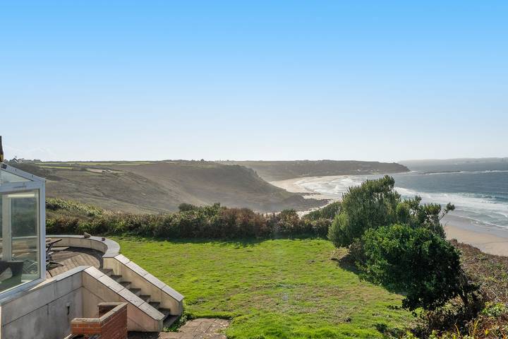 Cottage für 14 Personen mit Meerblick in Cornwall