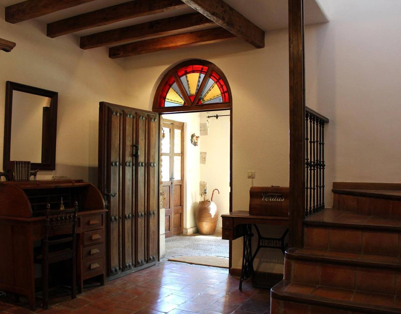 Landhaus 'Molino El Sotillo' mit privatem Garten und Wlan in San Martín del Obispo, Saldaña