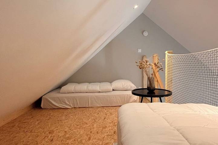 Gîte pour 4 personnes, avec jardin, animaux acceptés dans Plage de Sainte Barbe - 3