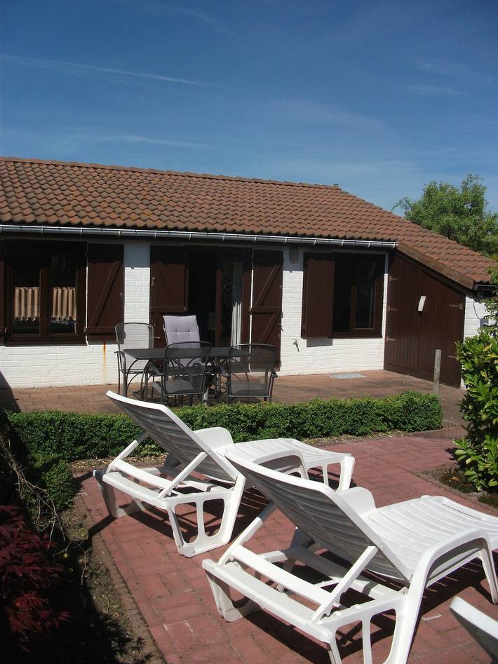 Ferienhaus für 4 Personen, mit Terrasse und Garten in Flandern