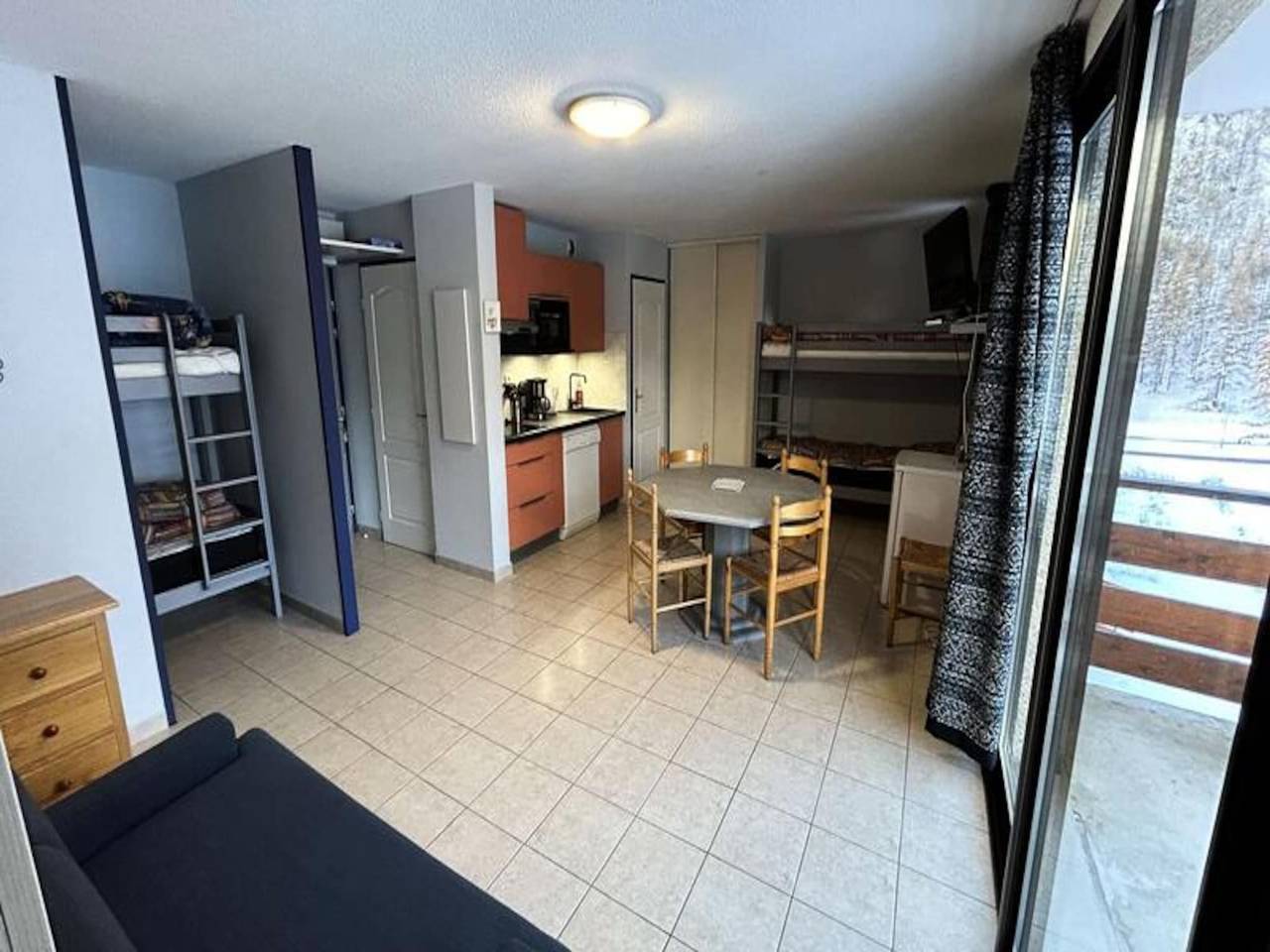 Appartement entier, 2 Pièces pour 6 Personnes in Réallon, Parc national des Écrins