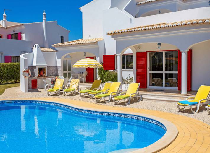 Casa rural para 8 personas, con vistas al mar y piscina además de jardín y balcón en Armação de Pêra (costa) - 2