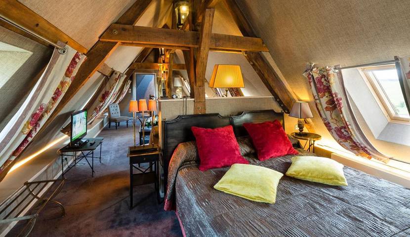 Hôtel pour 2 personnes, avec piscine ainsi que jardin et vue à Fère-en-Tardenois - 4