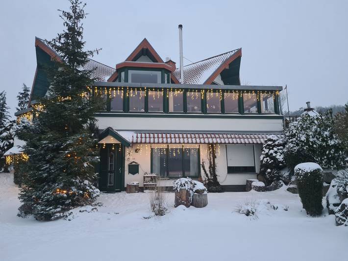 Ferienwohnung für 4 Personen, mit Terrasse und Garten sowie Sauna und Seeblick in Vöhl - 3