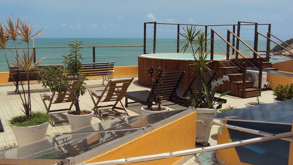 Komfort und Sicherheit für Ihre Familie / Freunde mit Blick auf die Morro do Careca! in Natal, Litoral Potiguar