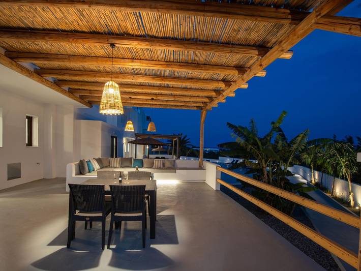 Ferienwohnung für 3 Personen, mit Balkon und Terrasse sowie Garten und Pool in Lachania - 3