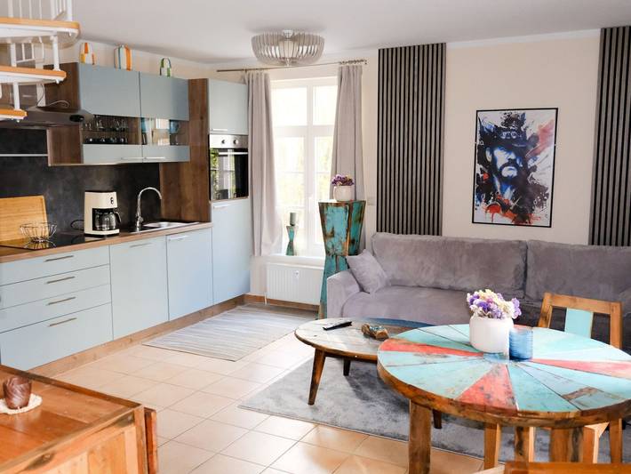 Ferienwohnung für 4 Personen, mit Terrasse in Lauterbach (Rügen)
