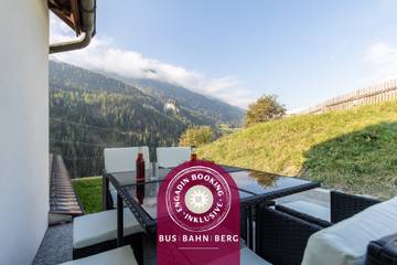 Hütte für 5 Personen, mit Terrasse, mit Haustier im Engadin