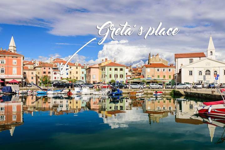 Ferienwohnung für 2 Personen, mit Ausblick in Izola