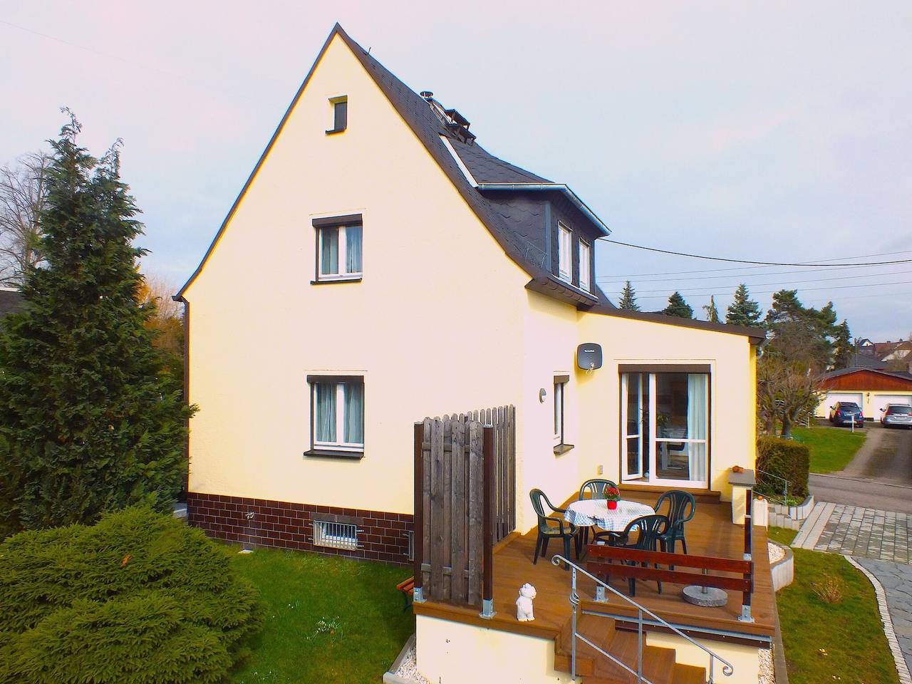 Casa de vacaciones en Lichtenau con jardín Bliss in Lichtenau, Chemnitz (region)