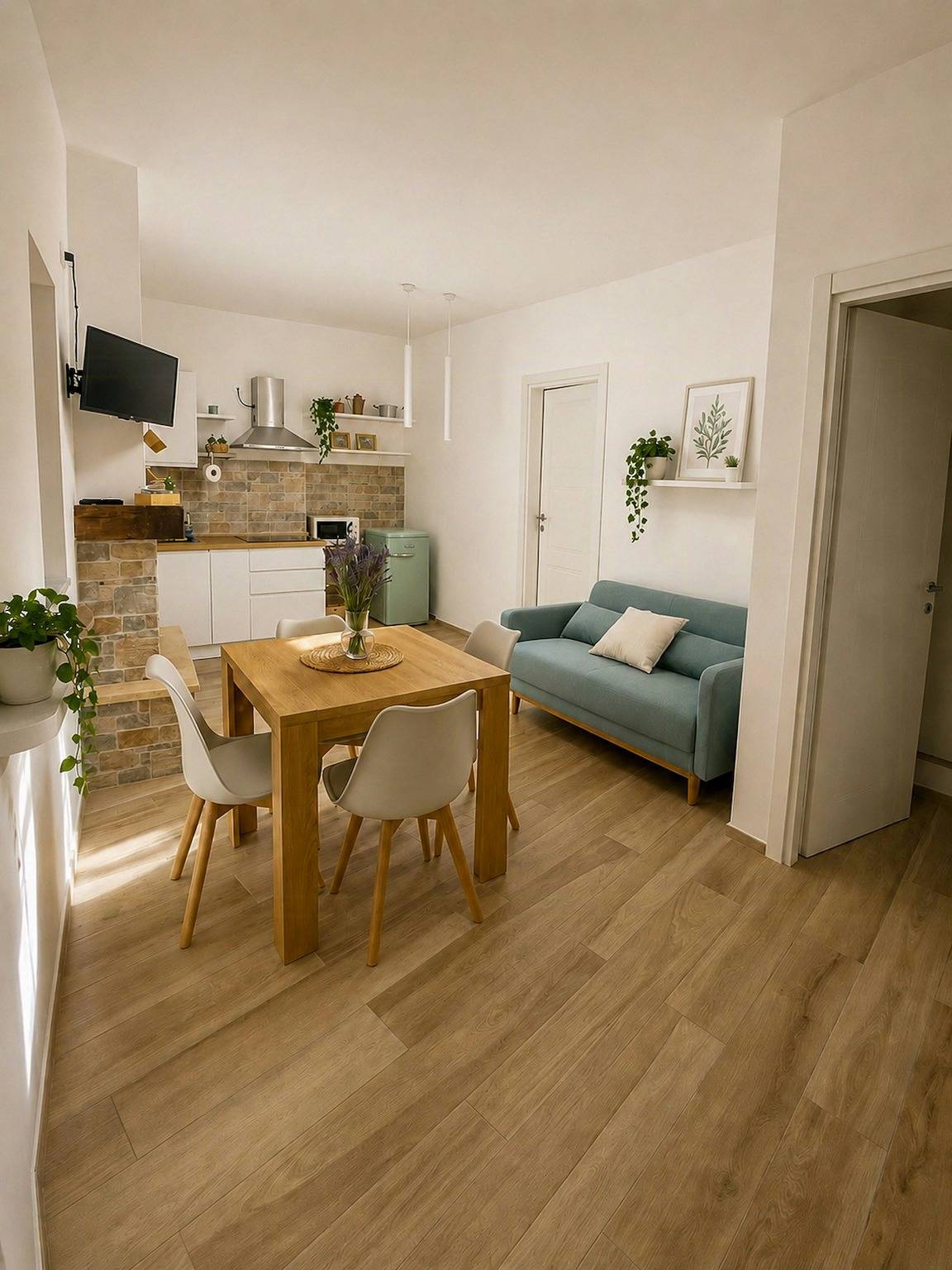 Design-Wohnung in der mittelalterlichen Altstadt in Rocca Sinibalda, Terminillo