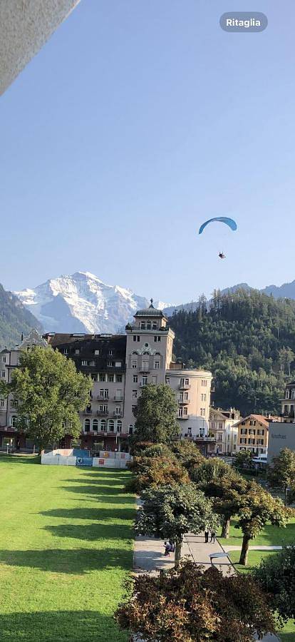 Apartament wakacyjny dla 6 osób, z Balkon i Taras oraz Widok w Interlaken