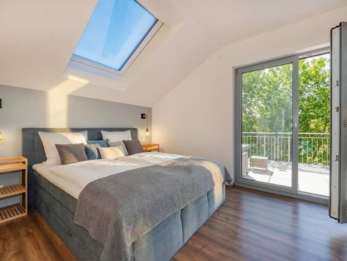Ferienhaus für 10 Personen, mit Balkon und Terrasse sowie Garten in Karnin (Usedom)
