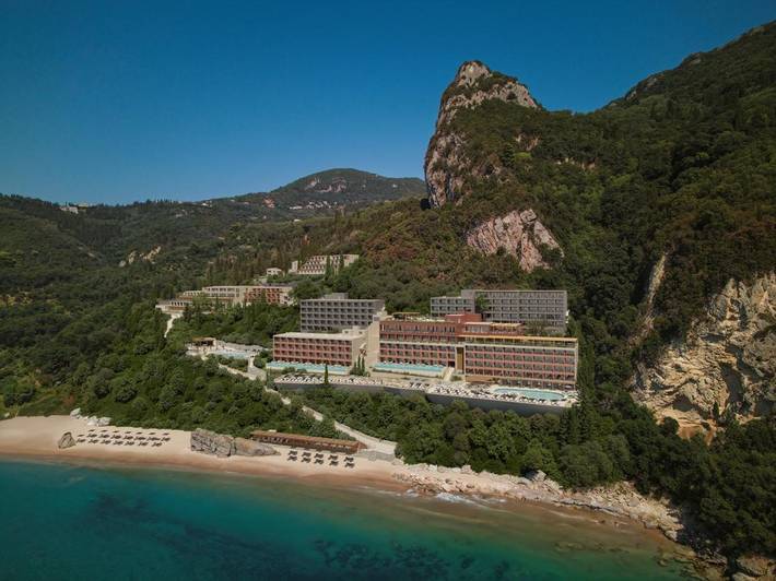 Hôtel pour 2 personnes, avec jardin et piscine ainsi que sauna et vue