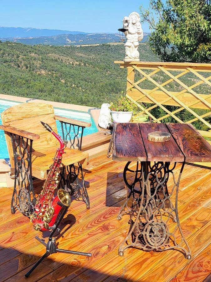 Location de vacances pour 4 personnes, avec jardin et vue à Saint-Jurs - 4