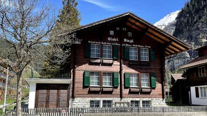 Hütte für 2 Personen, mit Garten, kinderfreundlich in Kandersteg