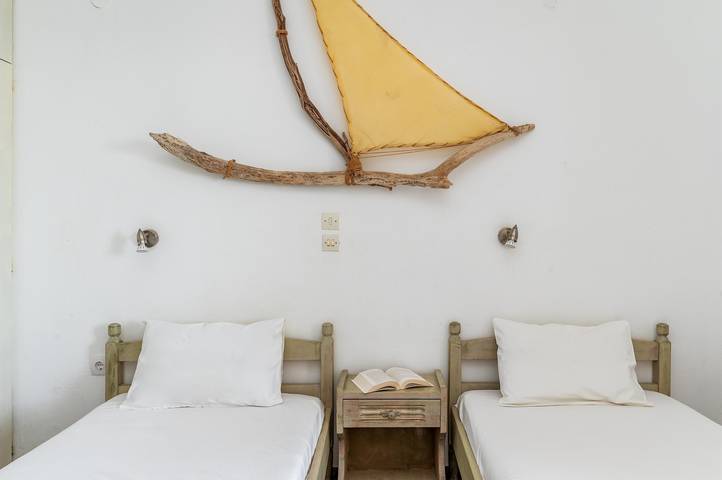 Location de vacances pour 3 personnes, avec balcon et jardin dans Andros - 4