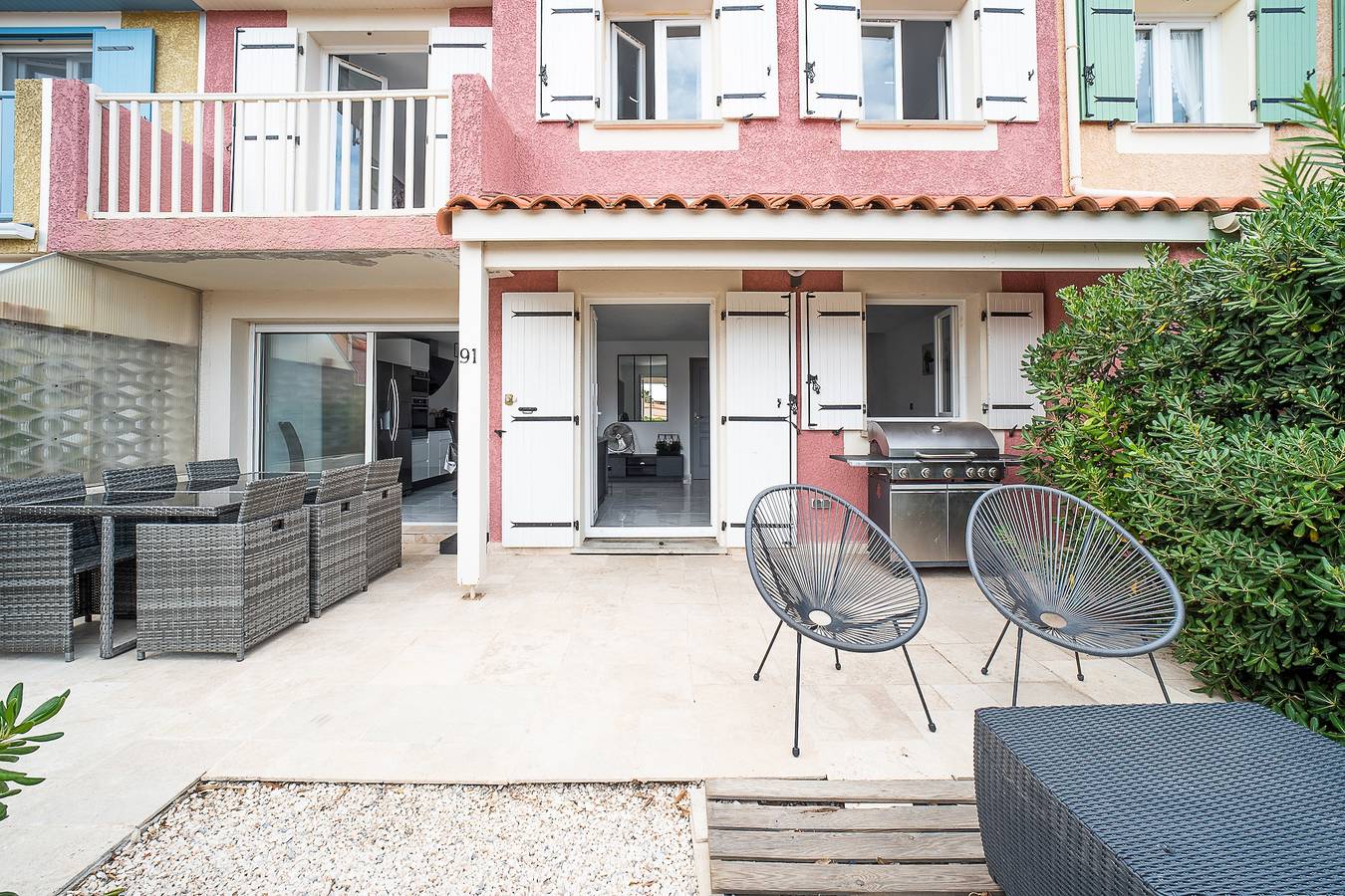 Ganze Wohnung, Ferienwohnung für 6 Personen mit Pool in Le Barcarès, Côte d'Améthyste