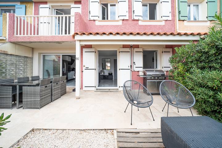 Gîte pour 6 personnes, avec balcon et piscine à Le Barcarès - 3