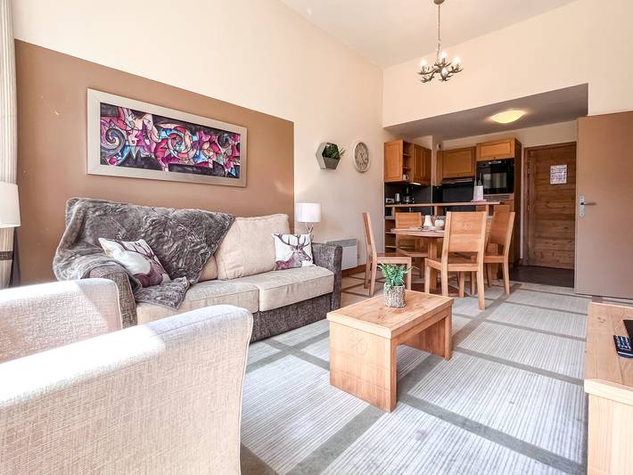 Location de vacances pour 4 personnes, avec balcon, animaux acceptés dans Flaine