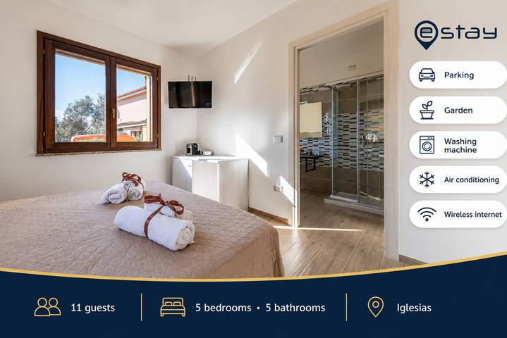Apartamento de vacaciones para 11 personas, con jardín - 1