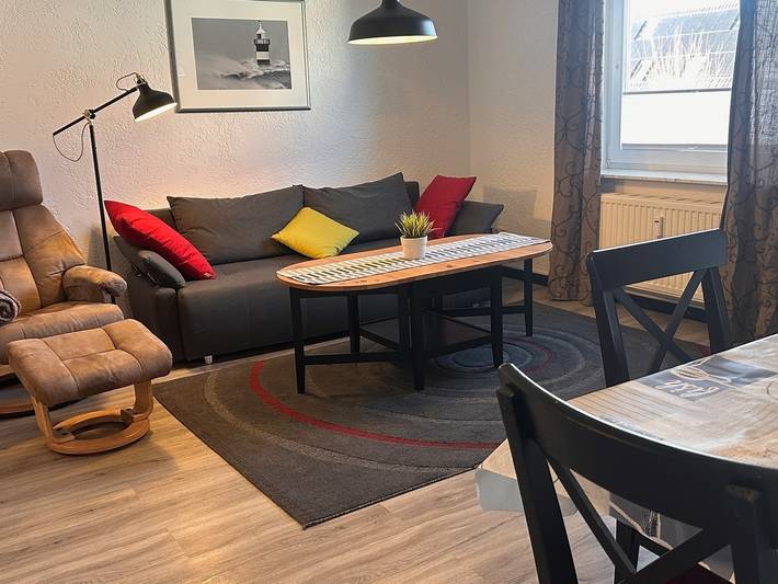 Ferienwohnung für 3 Personen, mit Balkon in Wremen