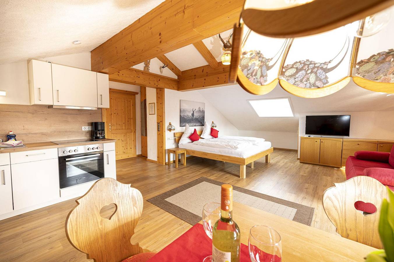 Appartement de vacances entier, Ferienwohnung 07 in Fischen, Souabe (Bavière)