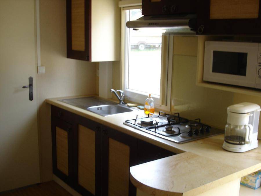 Camping Ushuaïa villages Sabot - Mobilhome 6 personnes - Louisiane in Saint-Maurice-de-Lignon, Haute-Loire