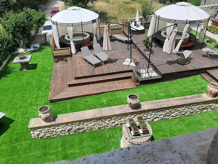 Location de vacances pour 3 personnes, avec jacuzzi et jardin à Barisciano - 4