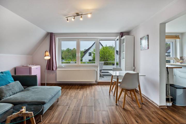 Studio für 2 Personen, mit Balkon