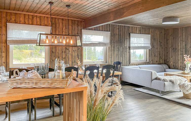 Location de vacances pour 14 personnes, avec sauna ainsi que jardin et terrasse dans Sjusjoen - 4