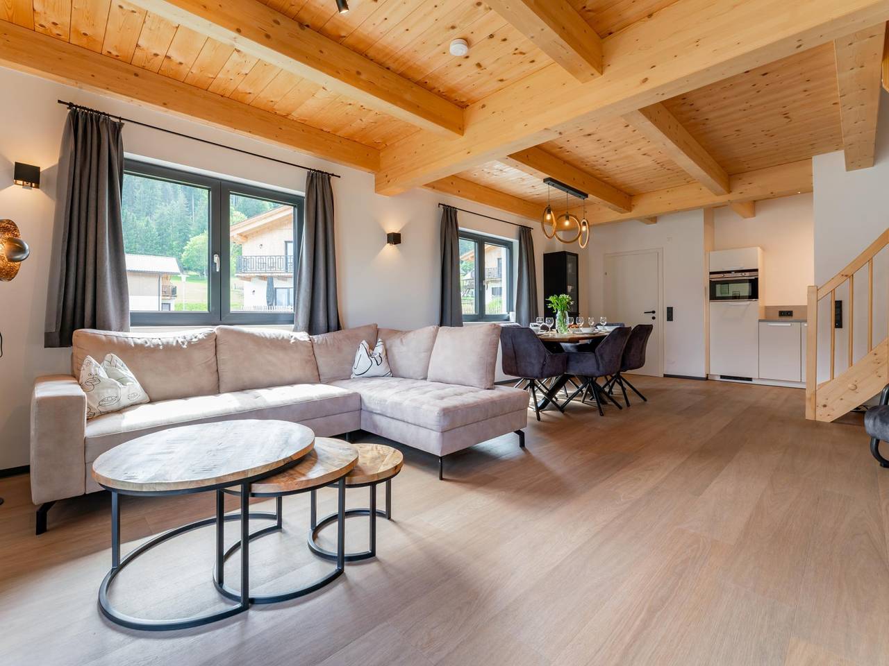Chalet mit Sauna Nahe des Skigebiets Nassfeld in Hermagor, Hermagor-Pressegger See