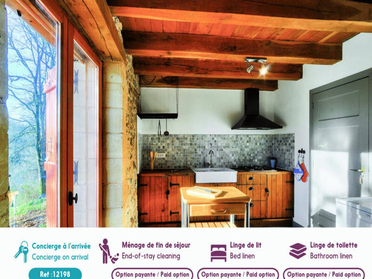 Appartement entier, Appartement dans la vallée de la Vézère avec piscine in Rouffignac-Saint-Cernin-de-Reilhac, Périgord Blanc