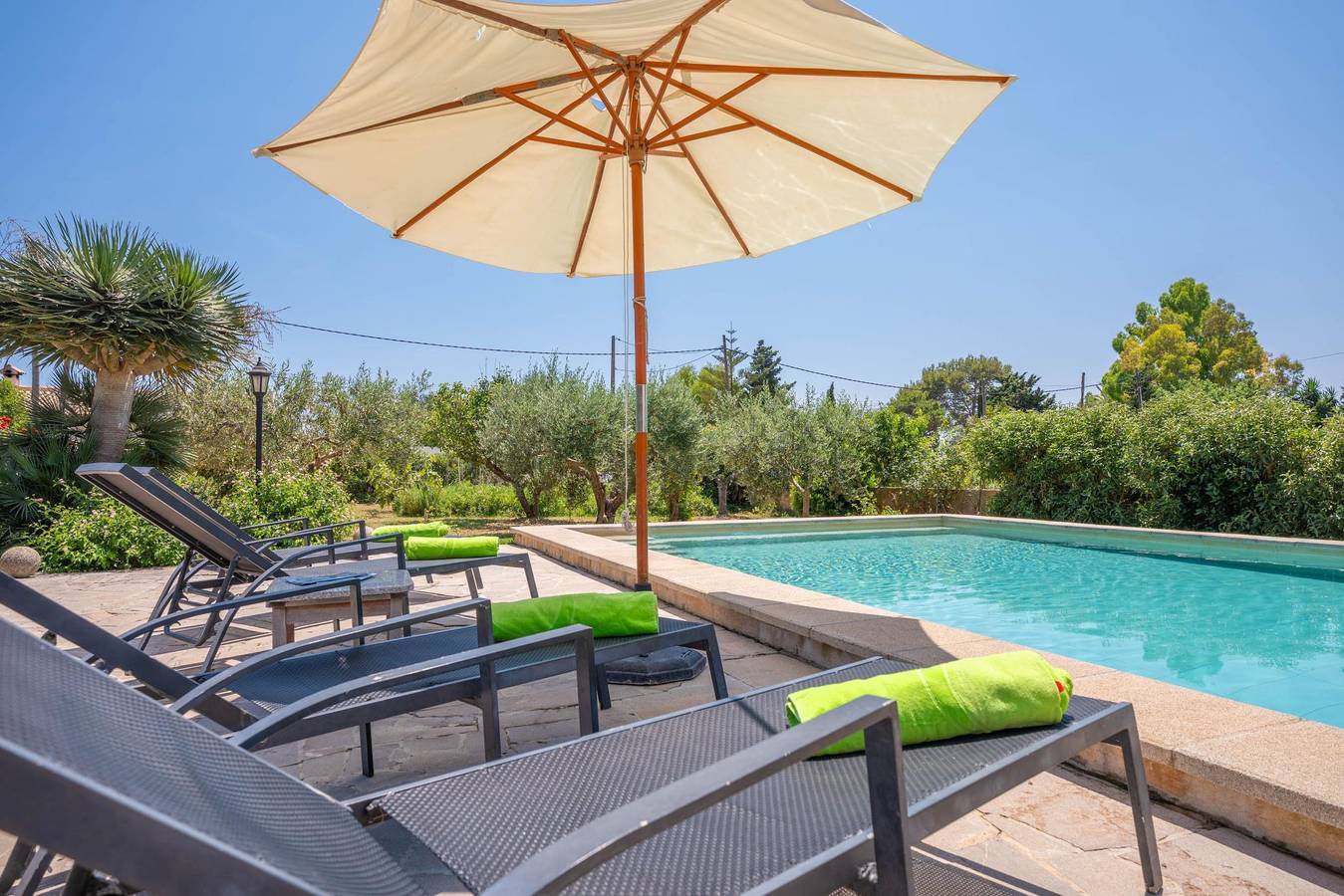 Ca'N Coll - Gemütliches Landhaus mit privatem Pool in Pollença. Wifi gratis in Port de Pollença, Pollença