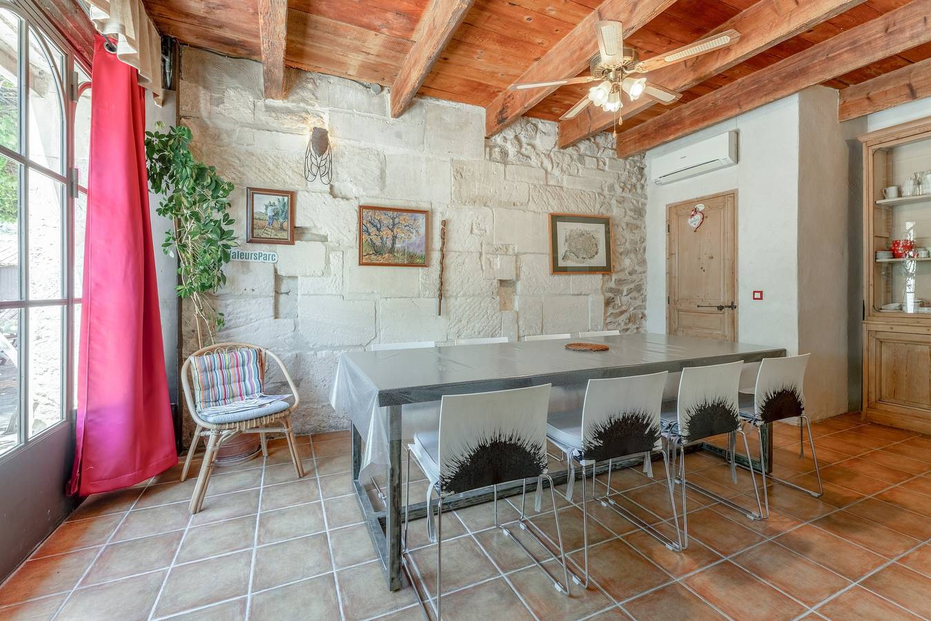 Maison de vacances « Mas Derrière Château » avec vue sur la montagne, Wi-Fi et climatisation in Les Baux-de-Provence, Région d'Arles