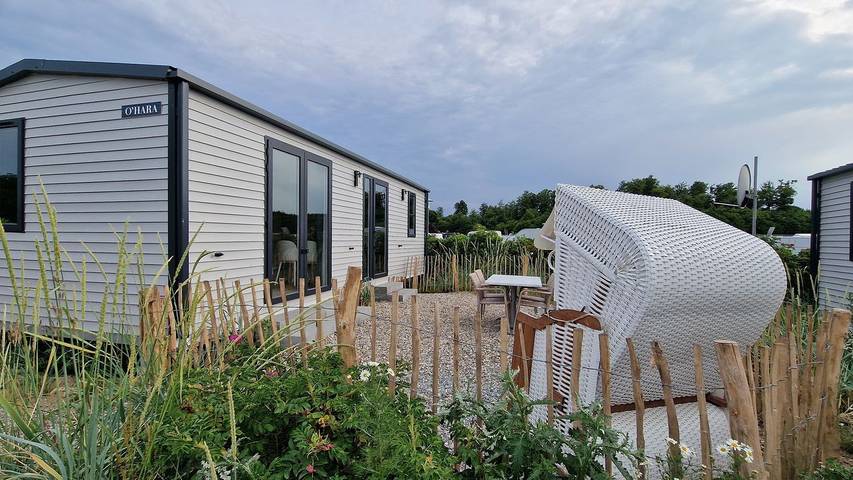 Camping für 4 Personen, mit Sauna und Terrasse, mit Haustier in Schleswig-Holstein