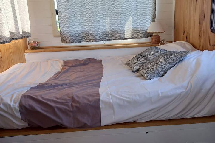 Mobil home pour 3 personnes, avec jardin à Saint-Barthélemy-le-Plain - 3