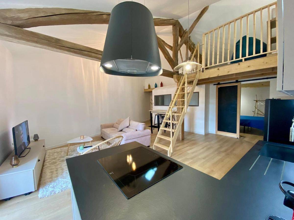 Appartement entier, Le Loft de l Horloge in Lescure-d'Albigeois, Région d'Albi
